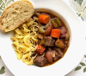 Instant Pot Beef Stew with Red Wine Photo