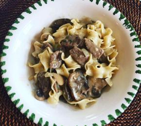 No Sour Cream Beef Stroganoff Photo