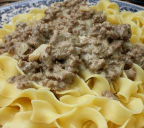 Ground Beef Stroganoff Photo