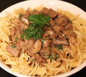 Classic Beef Stroganoff in a Slow Cooker Photo