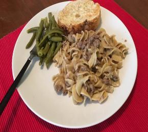 Simple Ground Beef Stroganoff Photo