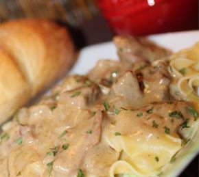 Easy Slow Cooker Stroganoff Photo