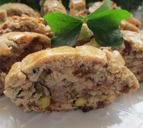 Cinnamon Biscotti with Pistachios Photo