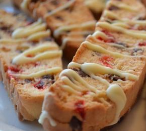 Chocolate Cherry Biscotti Photo