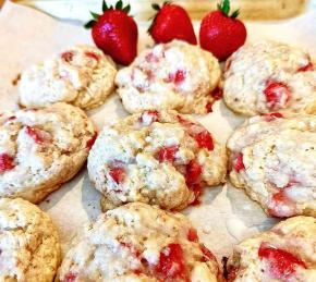 Strawberry Biscuits Photo