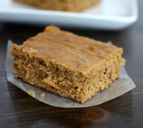 Peanut Butter Blondie Brownies Photo