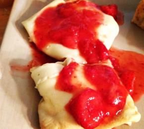 Strawberry Blintzes Photo