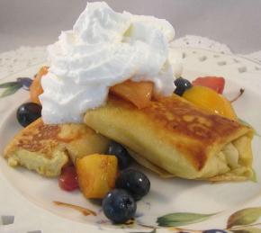 Cheese and Lemon Blintzes Photo