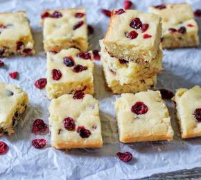 Cranberry-Lemon Blondies Photo