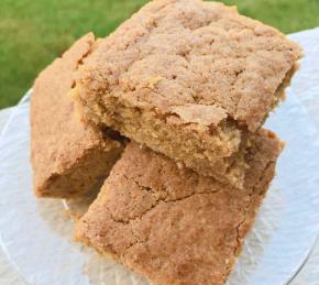 Bourbon Brown Butter Blondies Photo