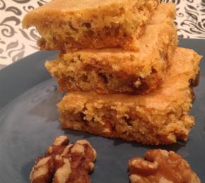 Naughty Nutty Blondies Photo