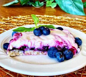 Blueberry Cream Cheese Pie Photo