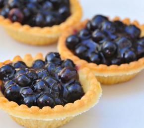 Topless Blueberry Pie Photo