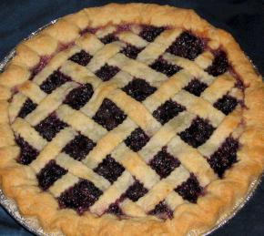 Mom's Blueberry Pie Photo