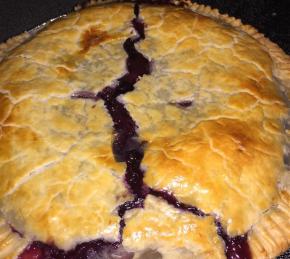 Ultimate Gooey Blueberry Pie Photo