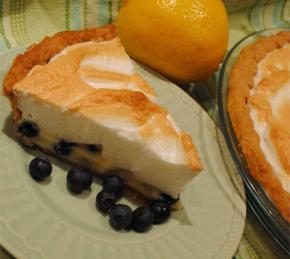 Lemon Blueberry Pie Photo