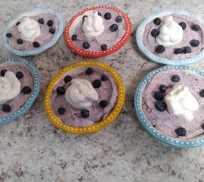 Mini Blueberry-Marscarpone Pies Photo