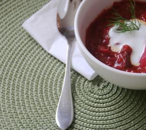 Slow Cooker Borscht Photo