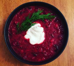 Vegan Borscht Photo