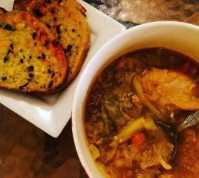 Pressure Cooker Soup: From Moscow with Cabbage Photo