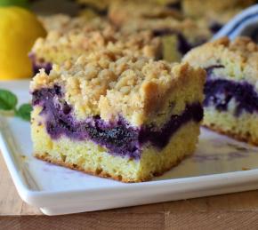 Lemon Blueberry Coffee Cake Photo