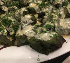 Ukrainian Beet Green "Cabbage" Rolls Photo