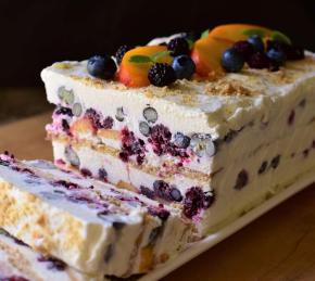 Summer Fruit Icebox Cake Photo