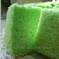 Pandan Chiffon Cake Photo