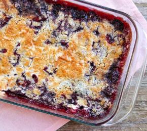 Blackberry Dump Cake Photo