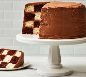 Checkerboard Cake Photo