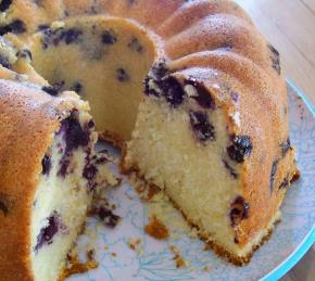 Blueberry-Lemon Pound Cake Photo