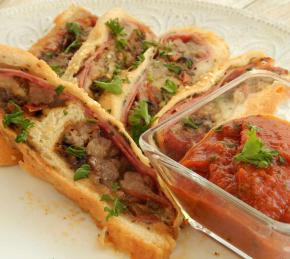 Italian Stuffed Bread Photo