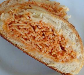 Delicious Spaghetti Bread Photo