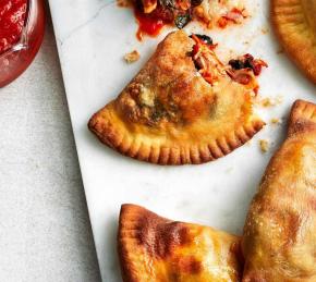 Air-Fried Chicken Calzone Photo