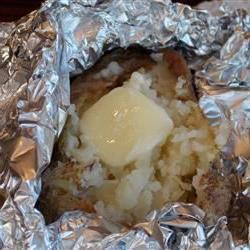 Campfire Baked Potatoes Photo