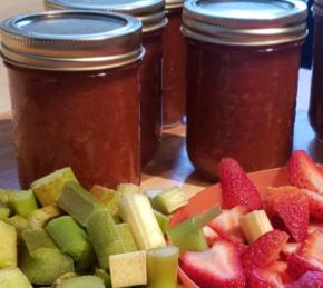 Strawberry-Rhubarb Jam Photo