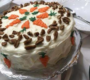 Carrot Cake with Pineapple Cream Cheese Frosting Photo