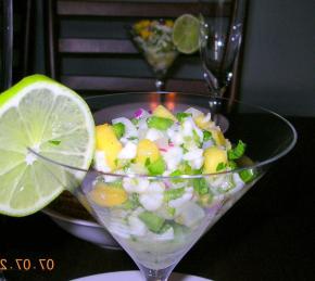 Halibut-Mango Ceviche Photo