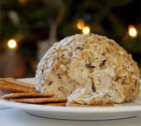 Traditional Christmas Cheese Ball Photo