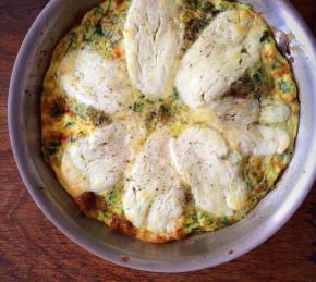 Halloumi and Zucchini Frittata Photo