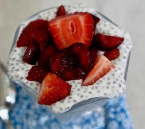 Greek Yogurt Chia Pudding Photo