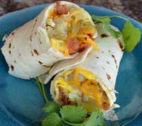 New Mexico Green Chile Breakfast Burritos Photo