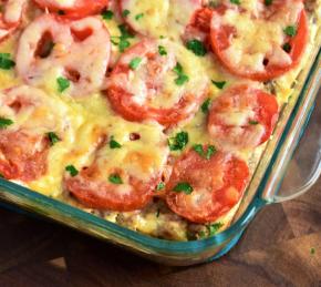 Egg White Breakfast Casserole Photo