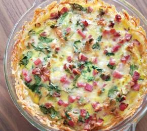 Shredded Potato Quiche Photo