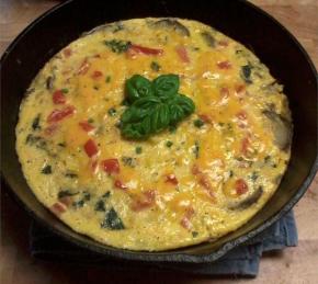 Potato and Cheese Frittata Photo