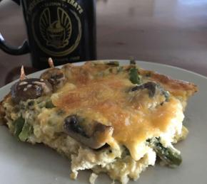 Overnight Asparagus Mushroom Strata Photo