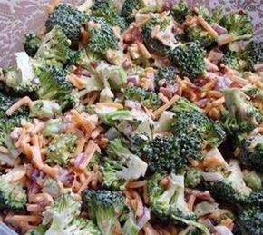 Make-Ahead Broccoli Salad with Bacon and Cheese Photo