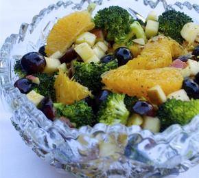 Fruit and Broccoli Buffet Salad Photo