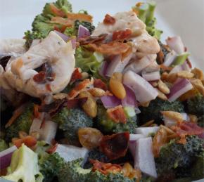 Mushroom Broccoli Salad Photo