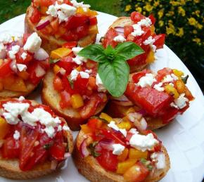 Tomato Bruschetta Photo